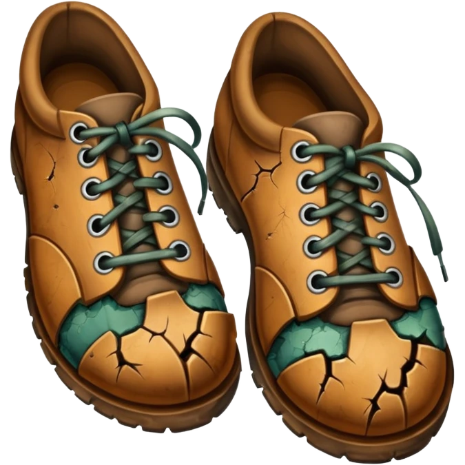 rotten shoes emoji