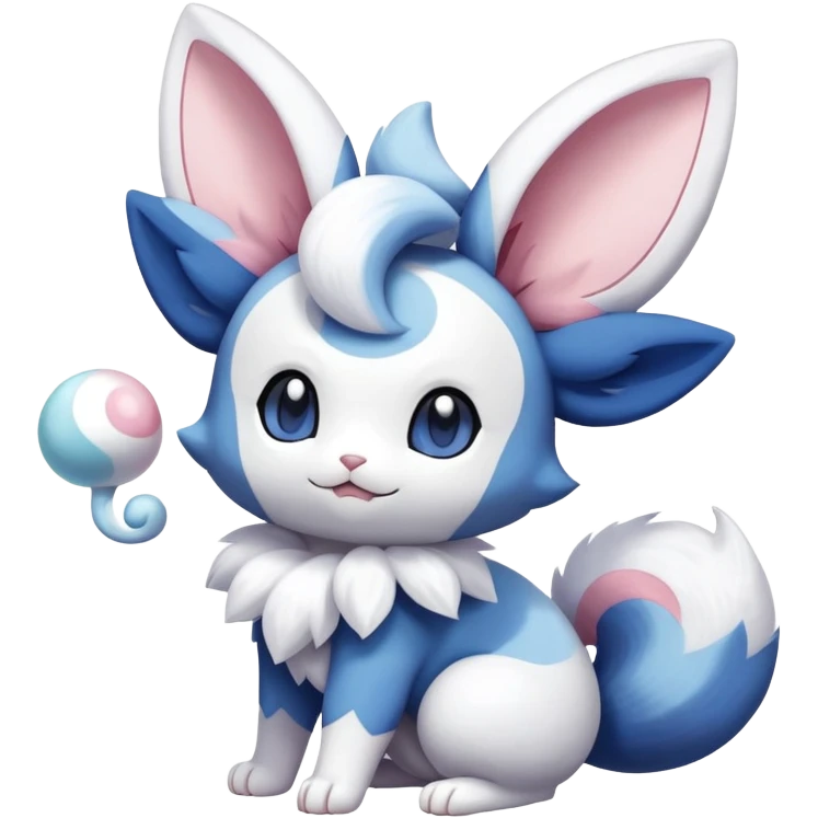 Meowstic-Sylveon-Minccino-Pokémon-Fakémon-creature emoji