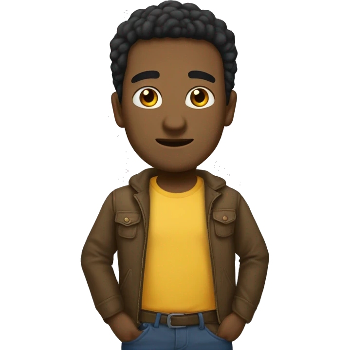 Злой смайлик с сердечком вокруг emoji