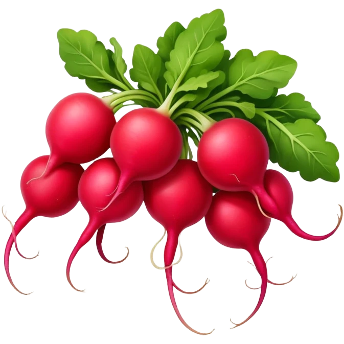 radish cluster emoji