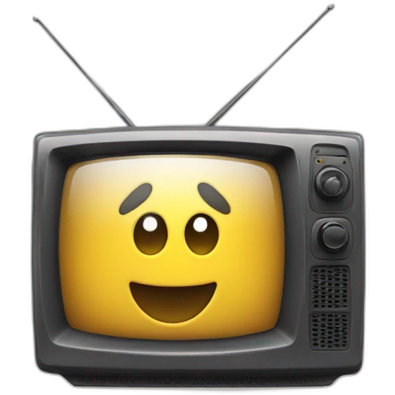 tv with antenna emoji