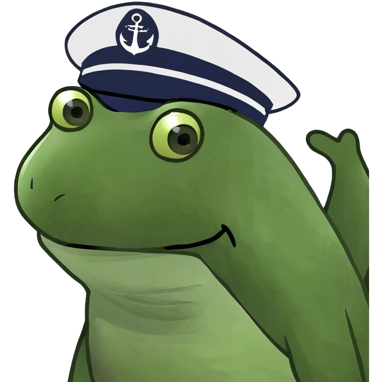 bufo on a ship emoji