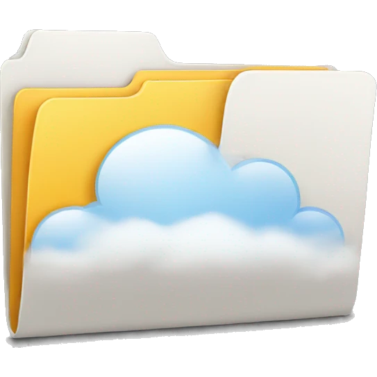 folder cloud emoji