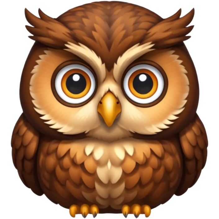 fat owl emoji