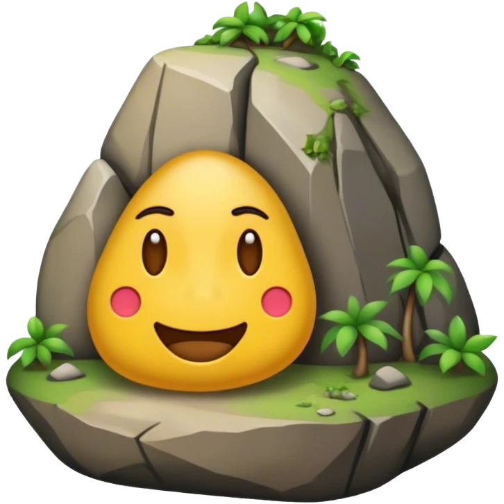 Guatapé Rock Emoji emoji