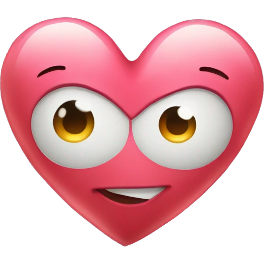 Corazón con brillos emoji