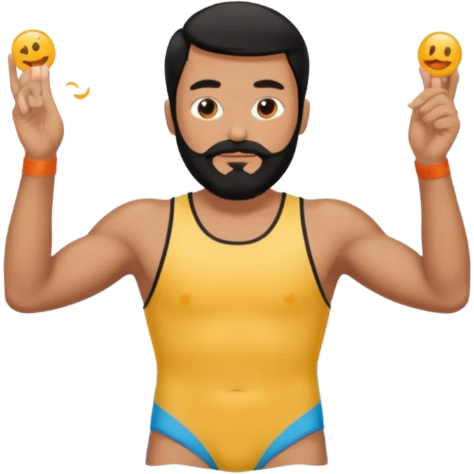 Black beard one piece emoji