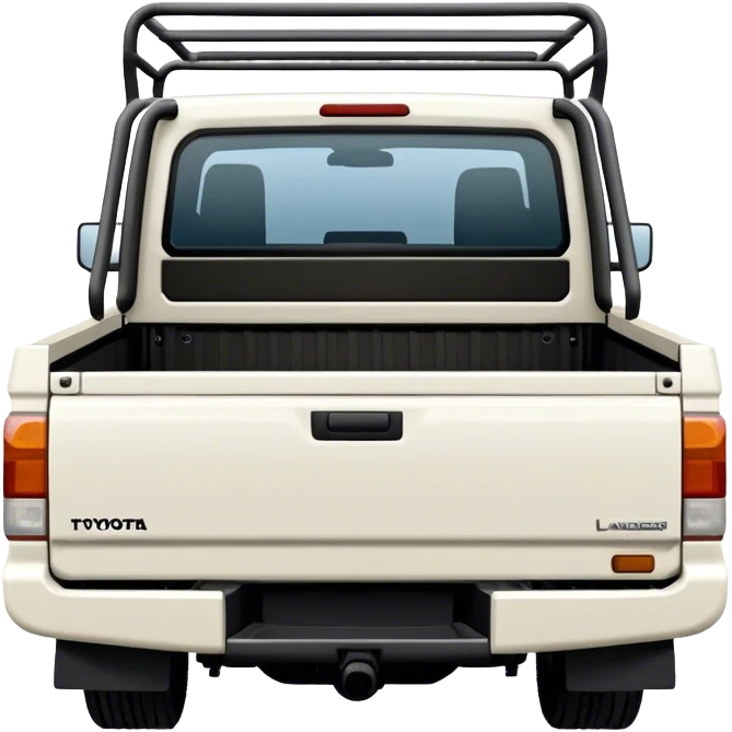 landcruiser 79 series truck bed - Toyota (Model Year: 2008) (Iconic colour: white) emoji