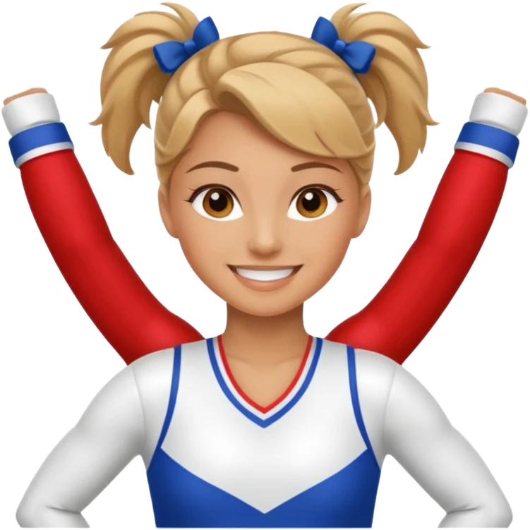 Cheerleader emoji