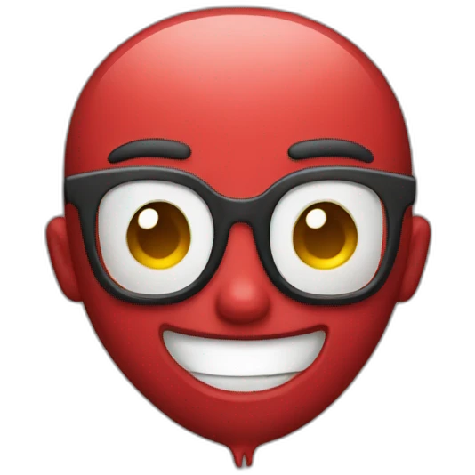 Cool heart emoji
