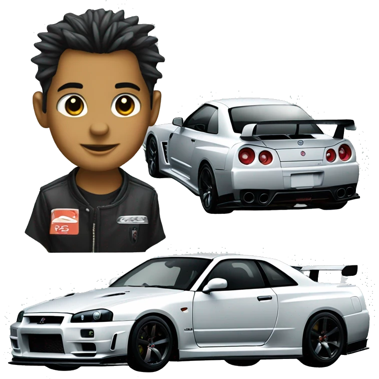 nissan gtr r34 emoji