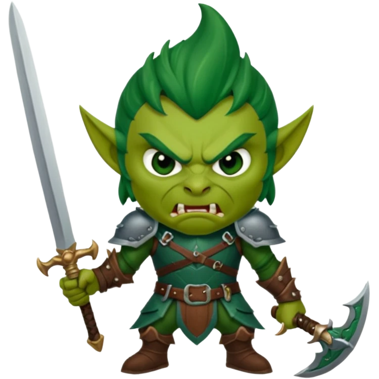 create a dnd style hobgoblin.png using 48x48 pixels size emoji