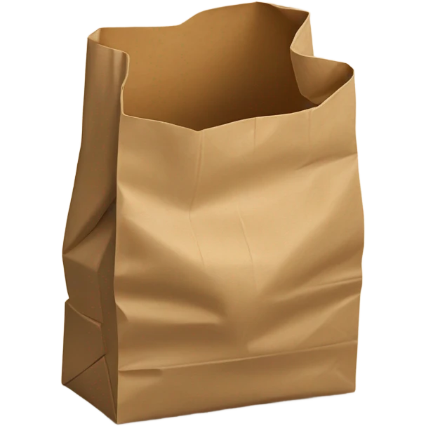 paper bag emoji