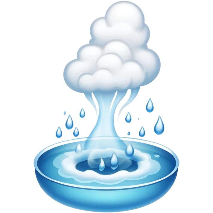 i just need the Steam to rise from water not into cloud  emoji