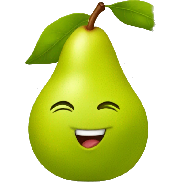 Pear emoji