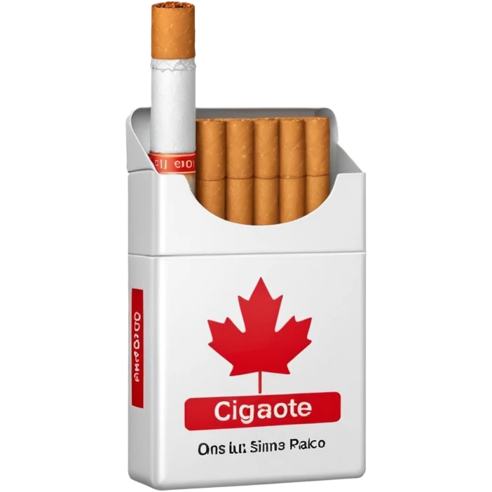 simple cigarette pack emoji emoji