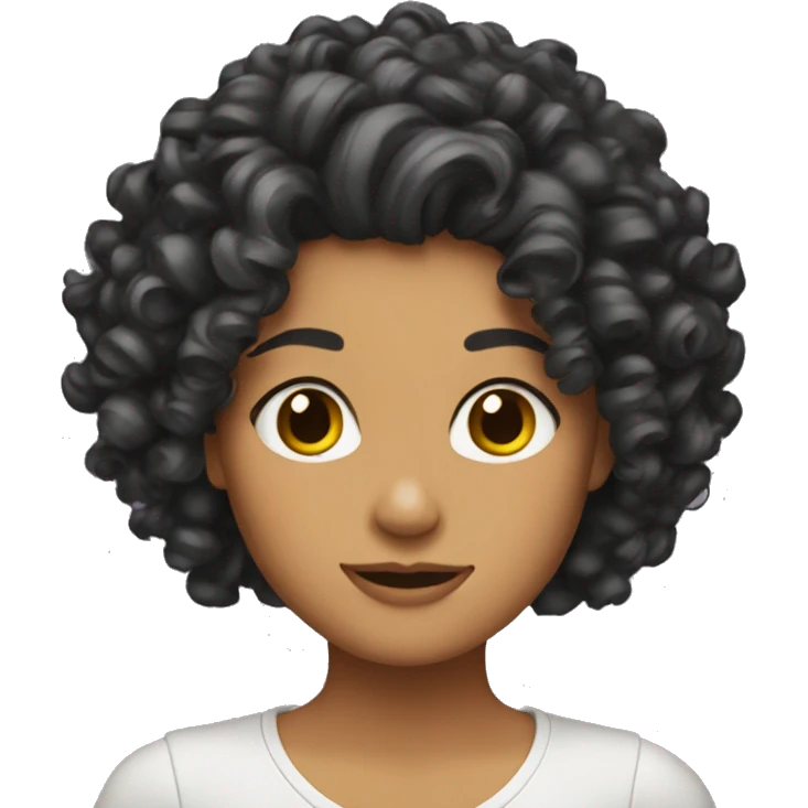 reyna emoji curly hair emoji