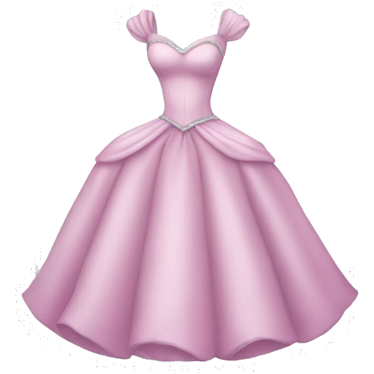 Cinderella dress emoji