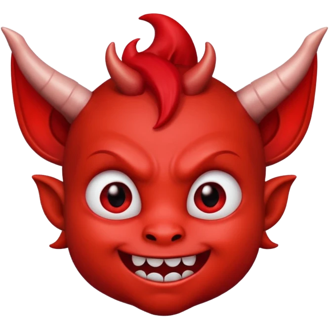 Baby devil emoji