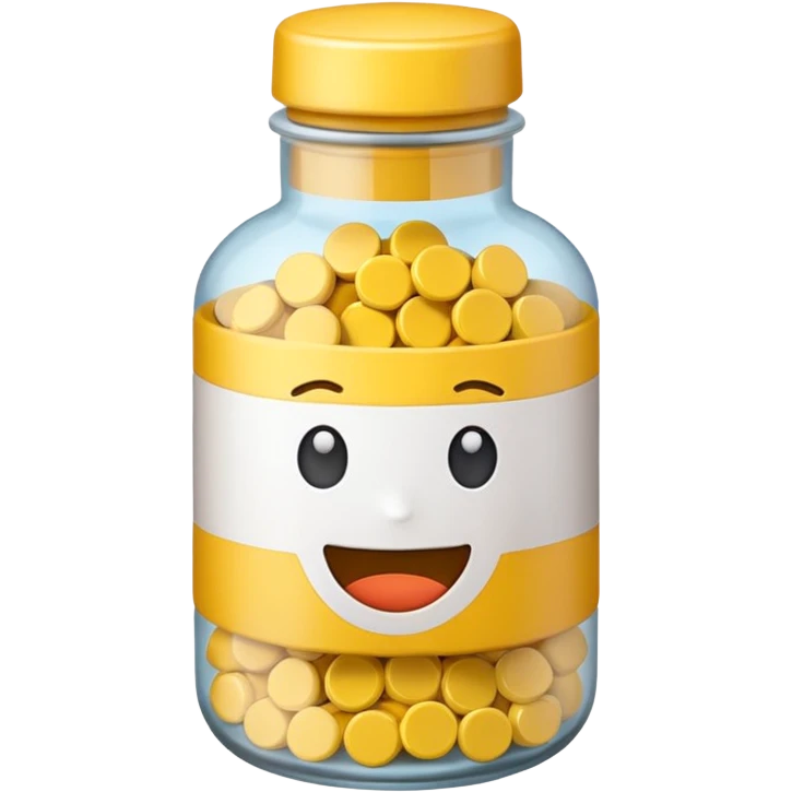 emoji de un frasco de pastillas  emoji