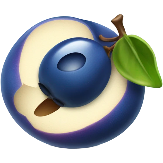 SHINY Blueberries  emoji