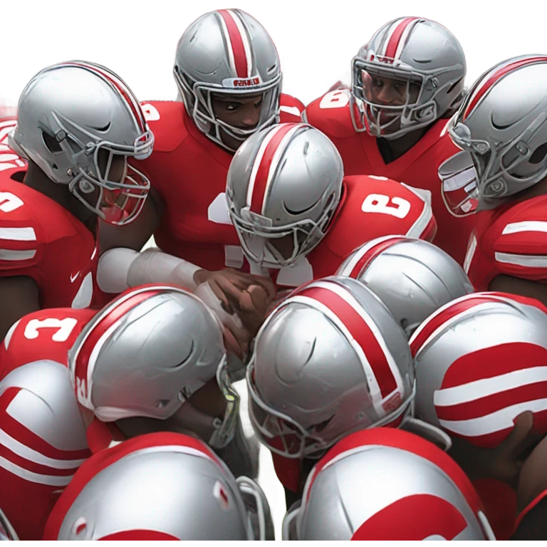 Ohio state football  emoji