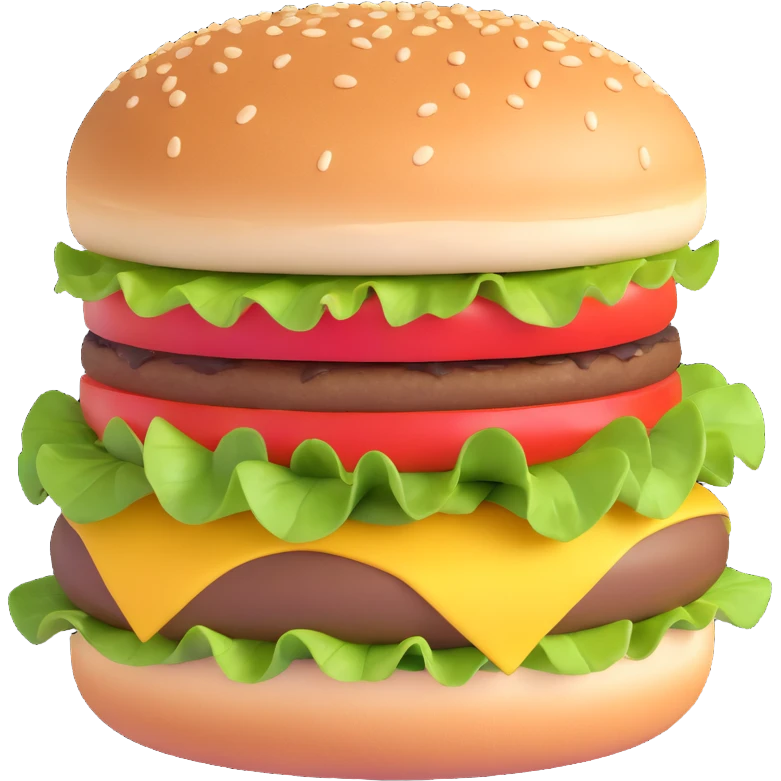 A delivery burger emoji emoji