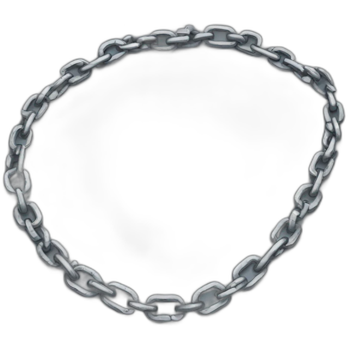 Broken chain emoji