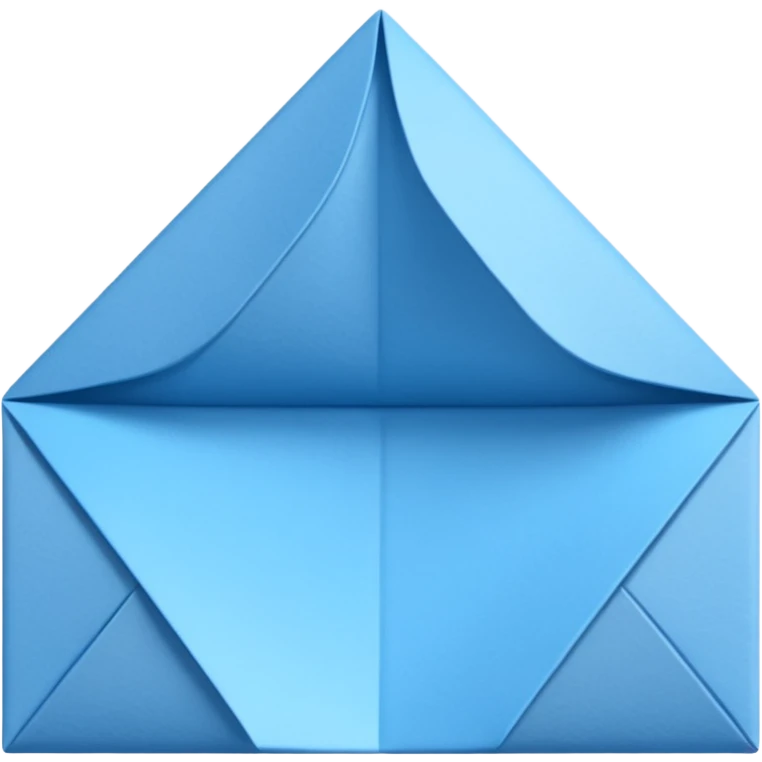 blue paper bridge drawing emoji