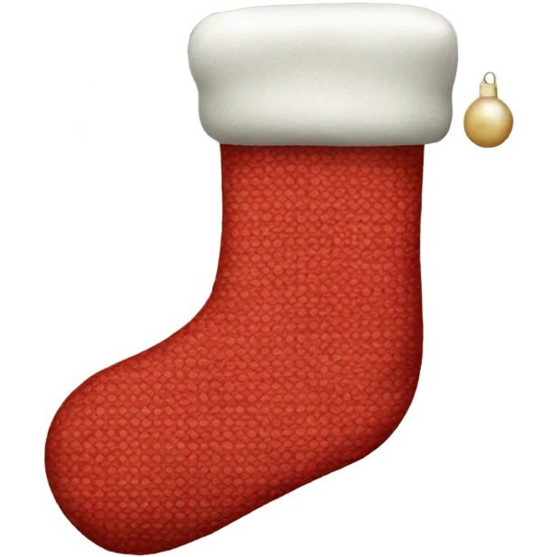 Christmas stocking emoji
