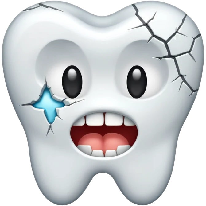 broken tooth emoji