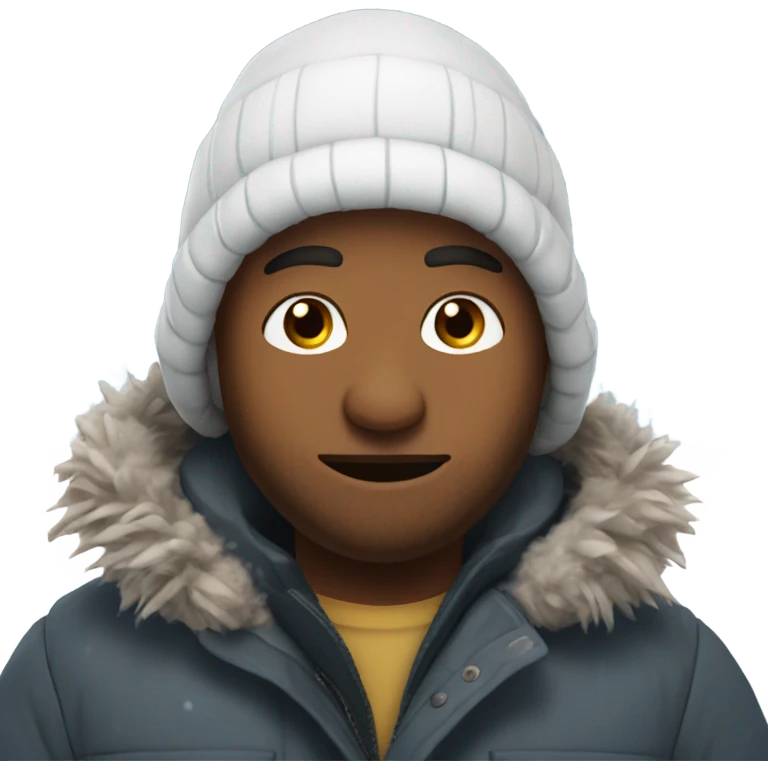 Me in the snow emoji