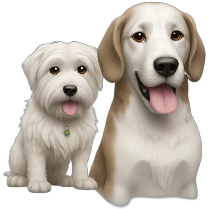 flork and dog emoji