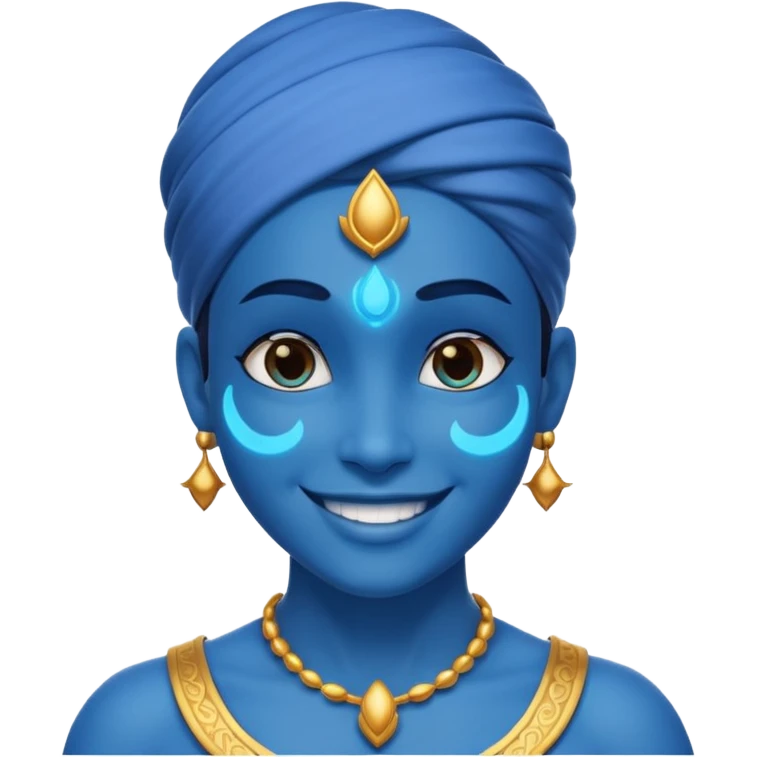 Genie saying it is done emoji