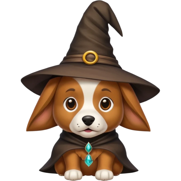 Dog witch emoji