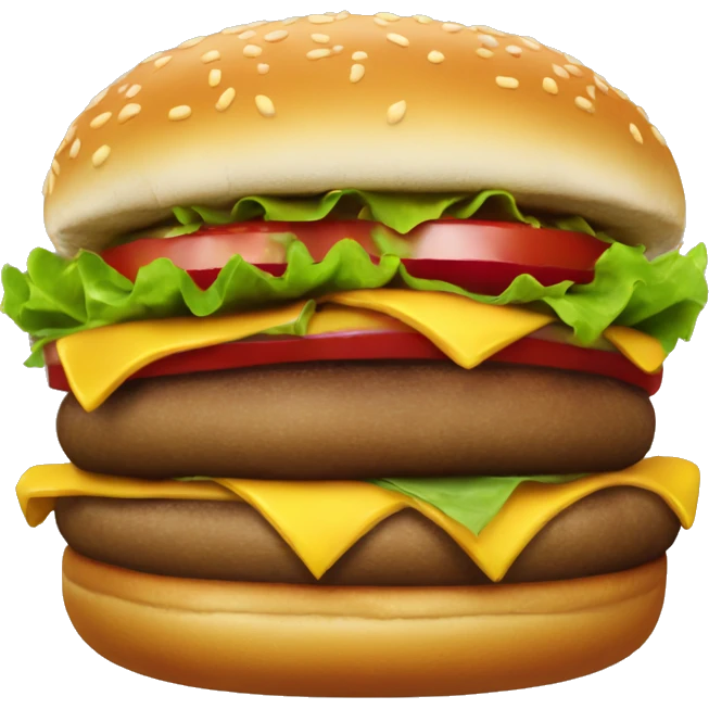 Hamburguer realistic  emoji