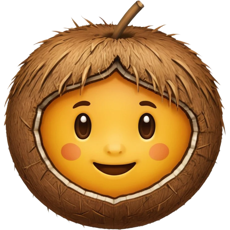 Coconut  emoji