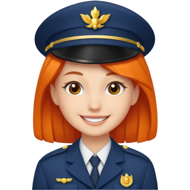 Make an emoji with a character from the game Arknights: Endfield, the name of this character is Ember emoji