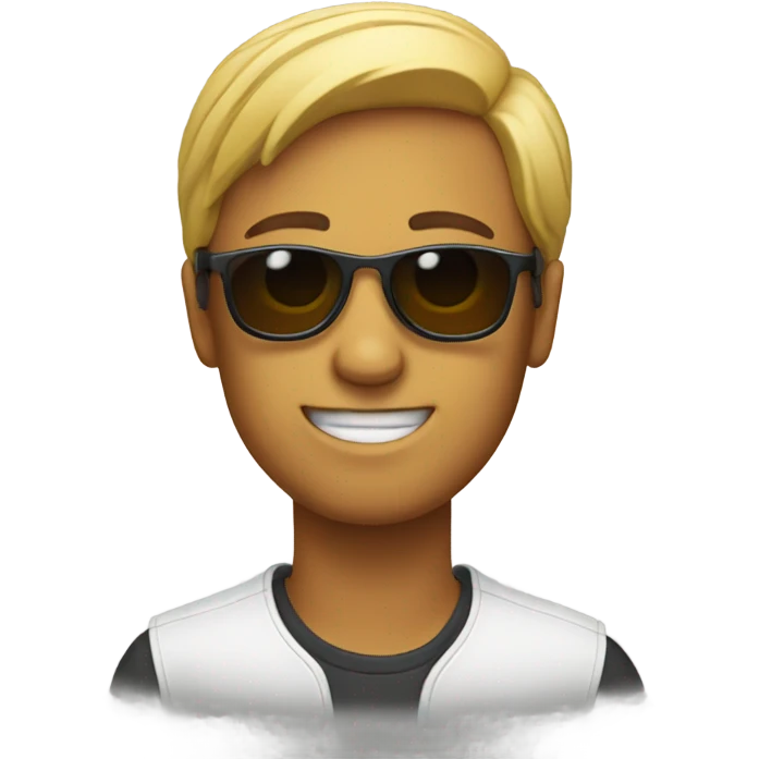 Me with sunglasses emoji
