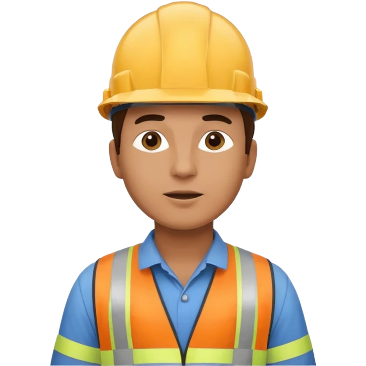 engineer looking up to the sky emoji