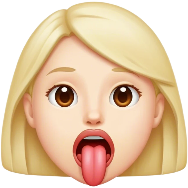tongue out emoji