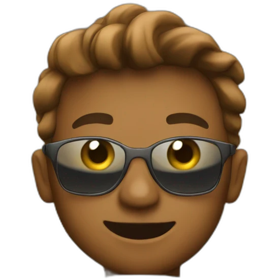 Driving into the sun emoji