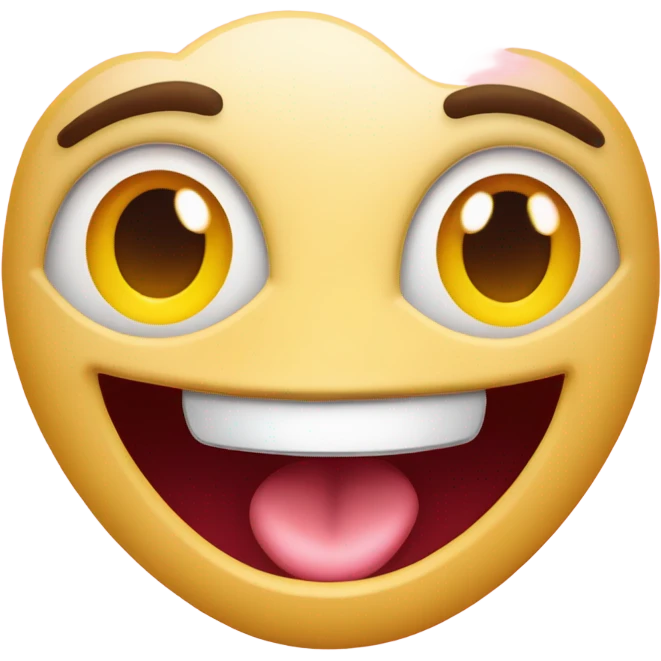 Love emoji with excitement  emoji