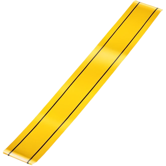 Generate me yellow tape emoji