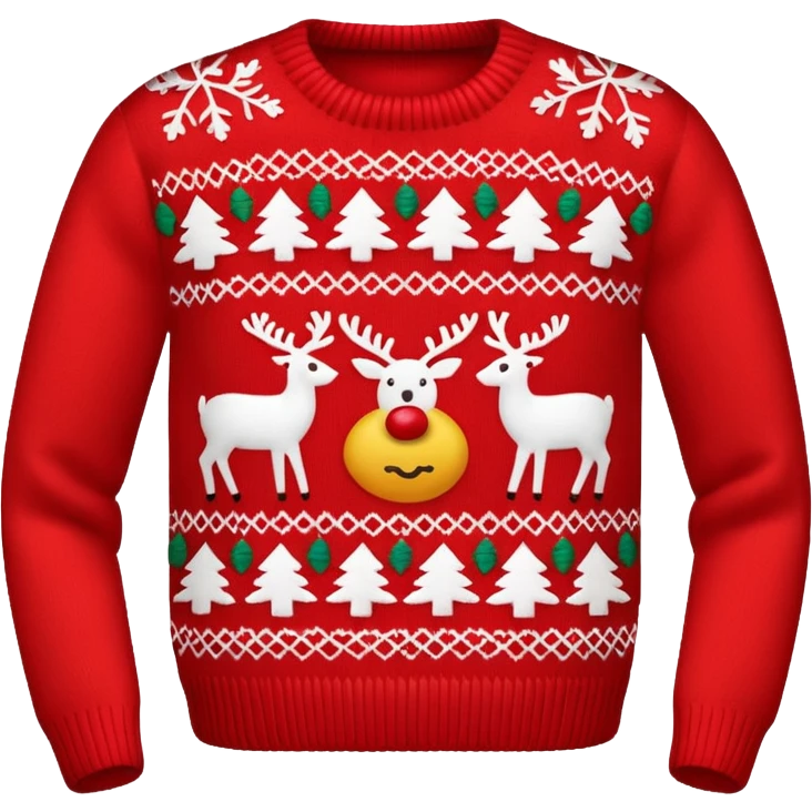 christmas sweater emoji
