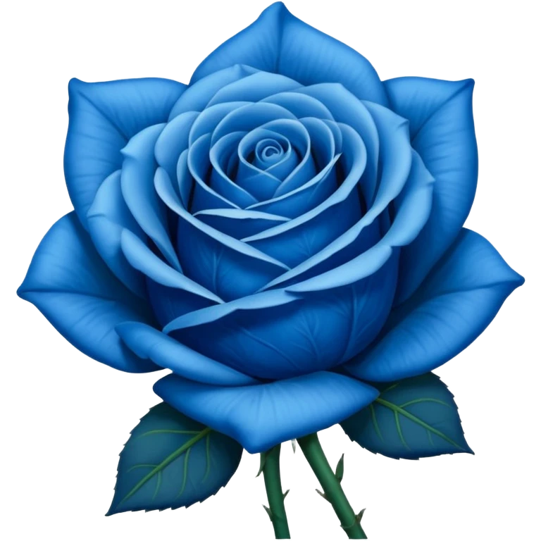 i need this type of blue flower  🌹  but the red prt should be blue emoji