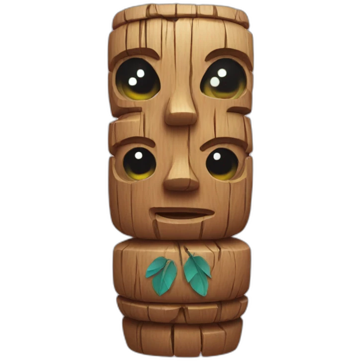 cute totem pole emoji