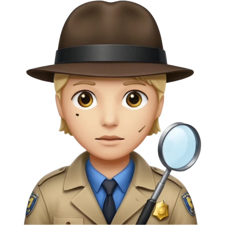 crime scene character drawing emoji