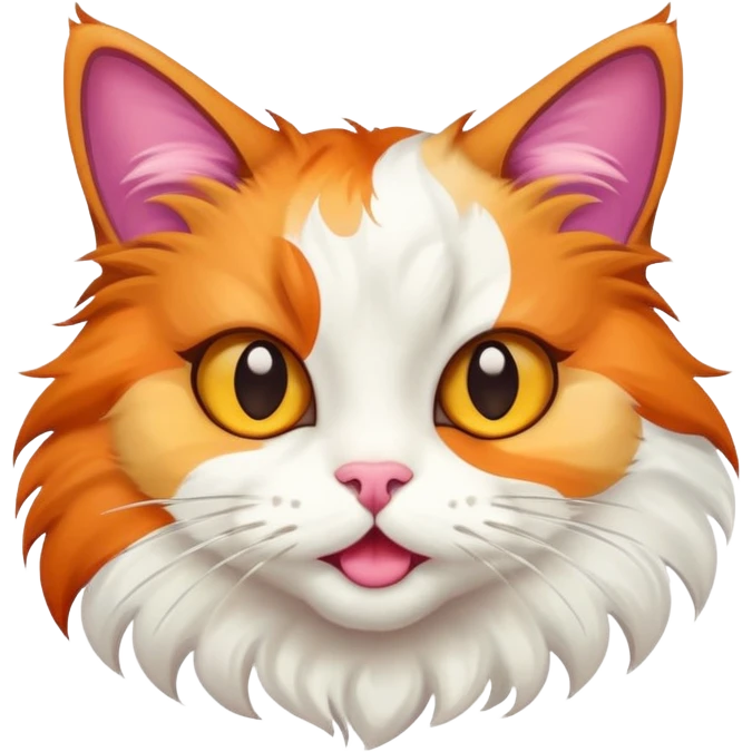 crazy cat emoji