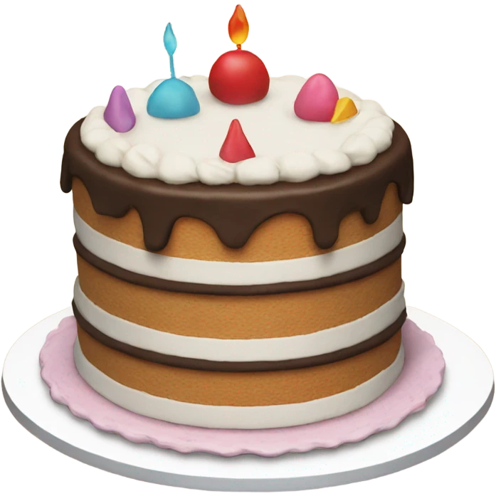 Cake 4 months emoji